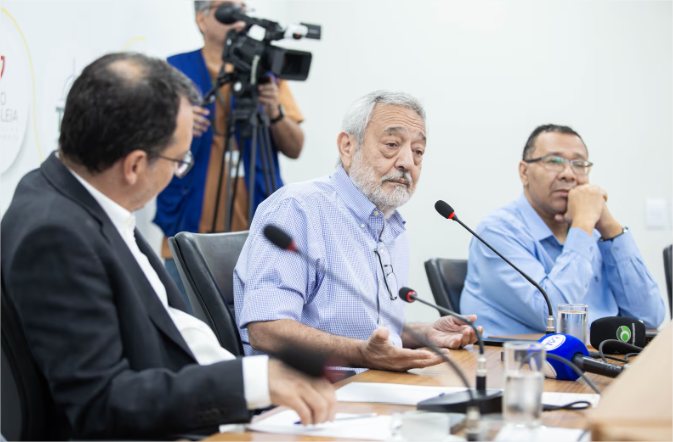 Secretário lamenta falta de mão de obra, mas garante entrega do BRT até julho de 2026