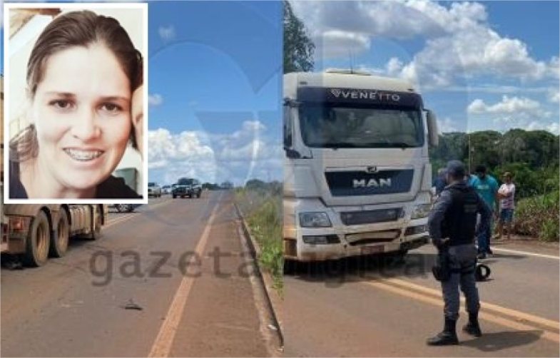 Empresária morre esmagada por carreta em rodovia no interior