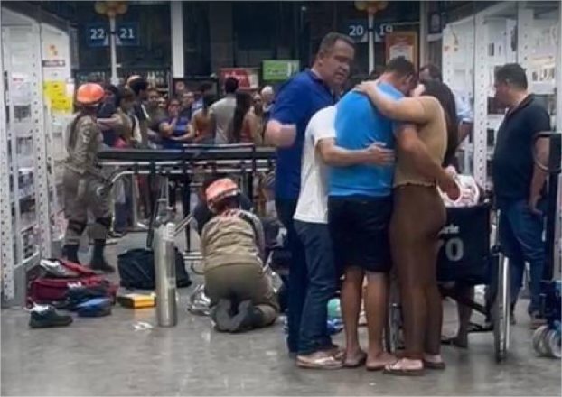 Homem morre após mal súbito no supermercado Assaí em Várzea Grande; Veja Vídeo