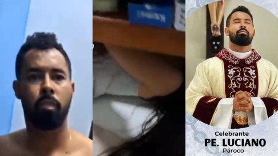 Vídeo vazado, término de noivado e sogro na mira da polícia: Saiba tudo sobre o caso do padre flagrado com mulher em MT