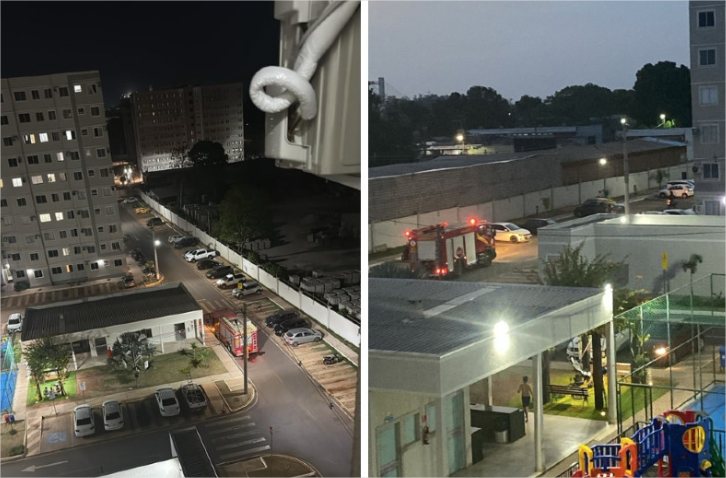 Criança cai do terceiro andar de prédio em Cuiabá