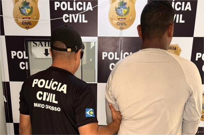 Polícia Civil prende em GO condenado por estupro de vulnerável em MT