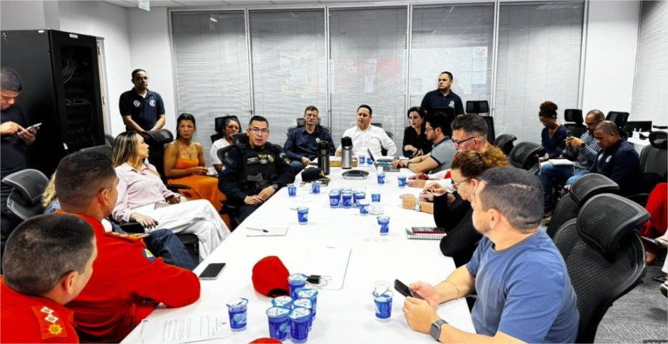 Sesp e órgãos públicos alinham últimas estratégias de segurança para o show do Guns N’ Roses