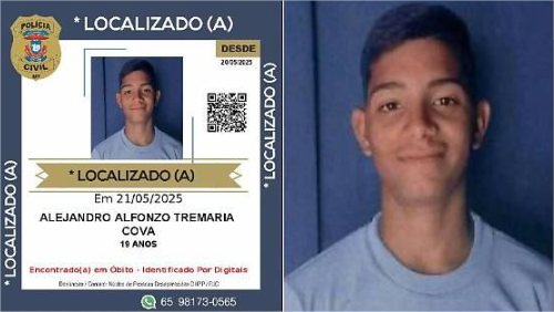 Corpo encontrado com sinais de violência é de jovem venezuelano desaparecido