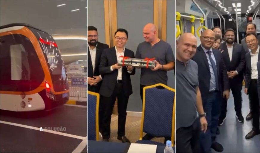 Abilio afirma que apresentará modelo de transporte chinês ao governador