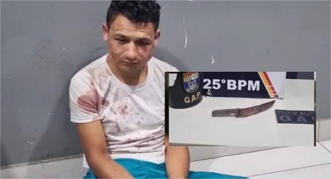 Vizinho esfaqueia mulher após ser rejeitado em pedido de namoro