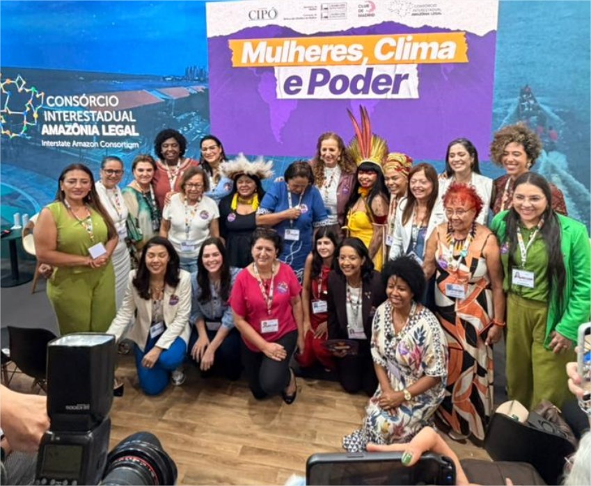 Gisela marca presença na COP30 e reforça protagonismo feminino na agenda do clima