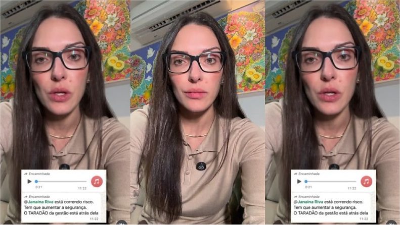 Janaina registra B.O contra servidor por importunação sexual e injúria