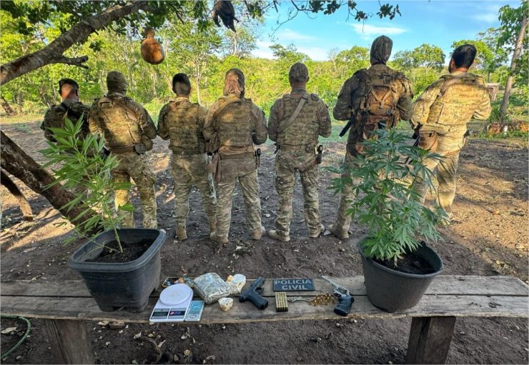 Operação termina com um morto e quatro presos em Cáceres