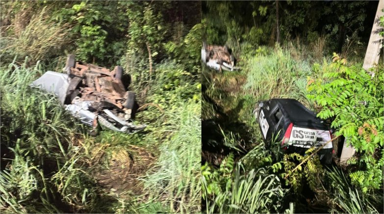 Nove pessoas ficam feridas em grave acidente na Mário Andreazza; veja vídeo