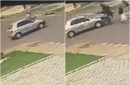 Vídeo: Passageira de moto morre ao ser atropelada por carro em MT