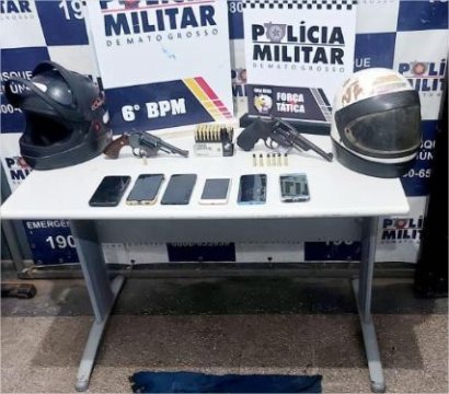 Cinco faccionados são presos suspeitos de tentativa de homicídio contra casal