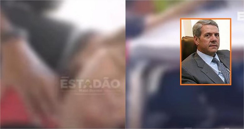 Desembargador aposentado bate na traseira de Fiesta e vai parar na delegacia; veja vídeo