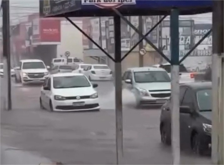 Chuva em fevereiro já supera 2025 e 2024 em Cuiabá; mais tempestades são esperadas no estado