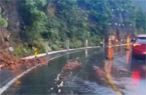 Portão do Inferno tem deslizamento e trânsito interrompido na MT-251