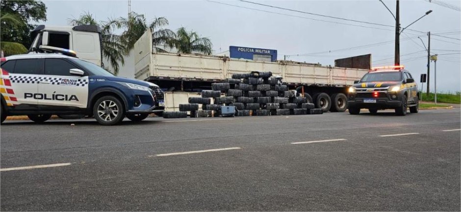 Polícia Militar e PRF apreendem 806 quilos de maconha em Nova Mutum