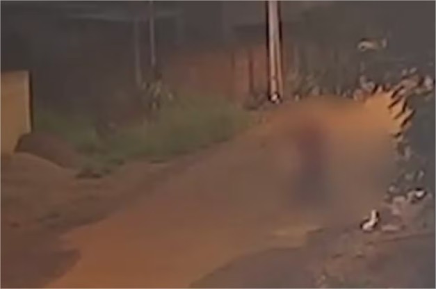 Câmera registra vítima de estupro sendo arrastada por homem para área de construção abandonada em MT