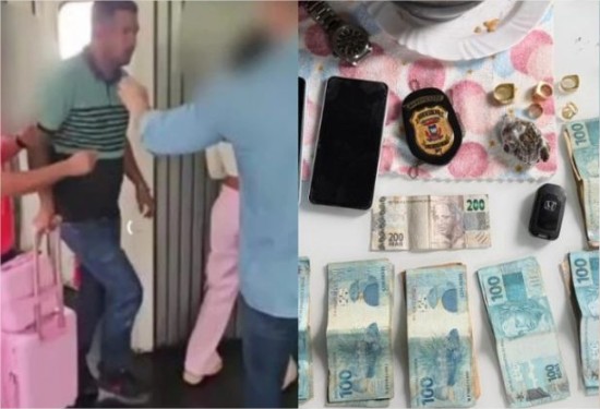 Membro do CV detido no aeroporto teme ser morto por ter caso com mulher de detento