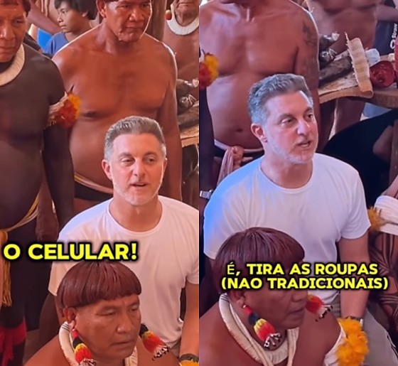 Polêmica: Associações indígenas fazem manifesto contra Luciano Huck (vídeo)