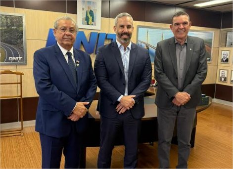 Jayme Campos e Juarez Costa pressionam DNIT por avanços nas obras da BR-158