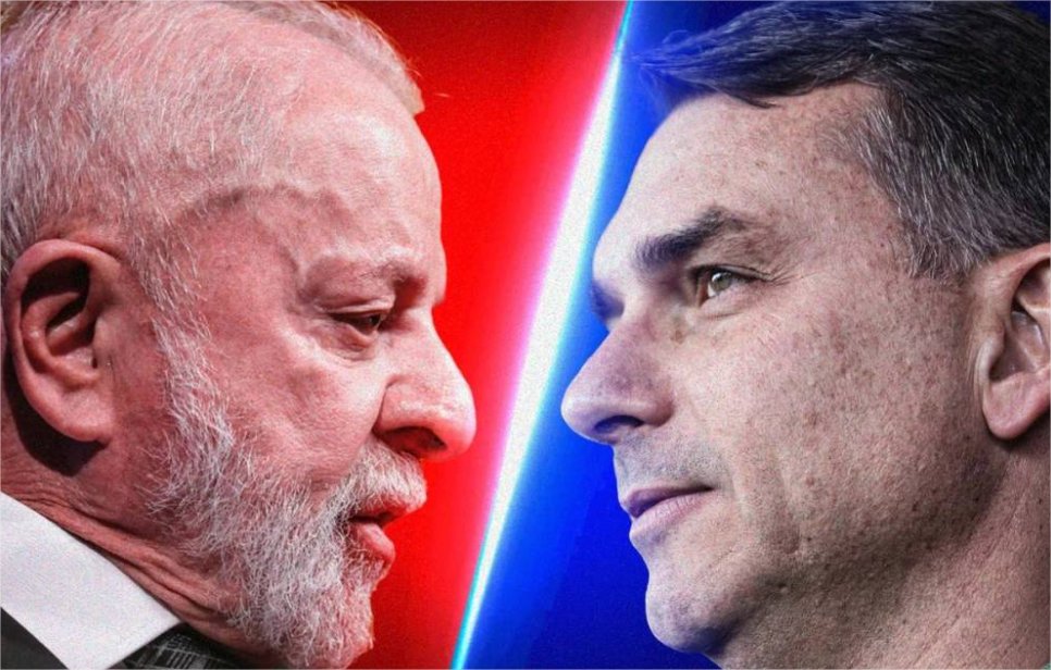 Nova pesquisa aponta empate entre Lula e Flávio no segundo turno