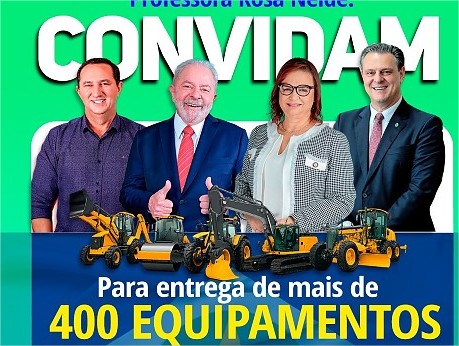 Lula vem a Cuiabá para entregar 400 máquinas a municípios de Mato Grosso