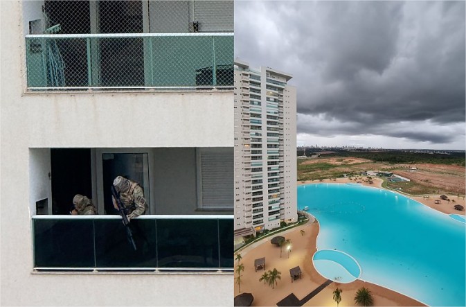 Polícia invade condomínio de luxo em Cuiabá e vasculha apartamento de advogado