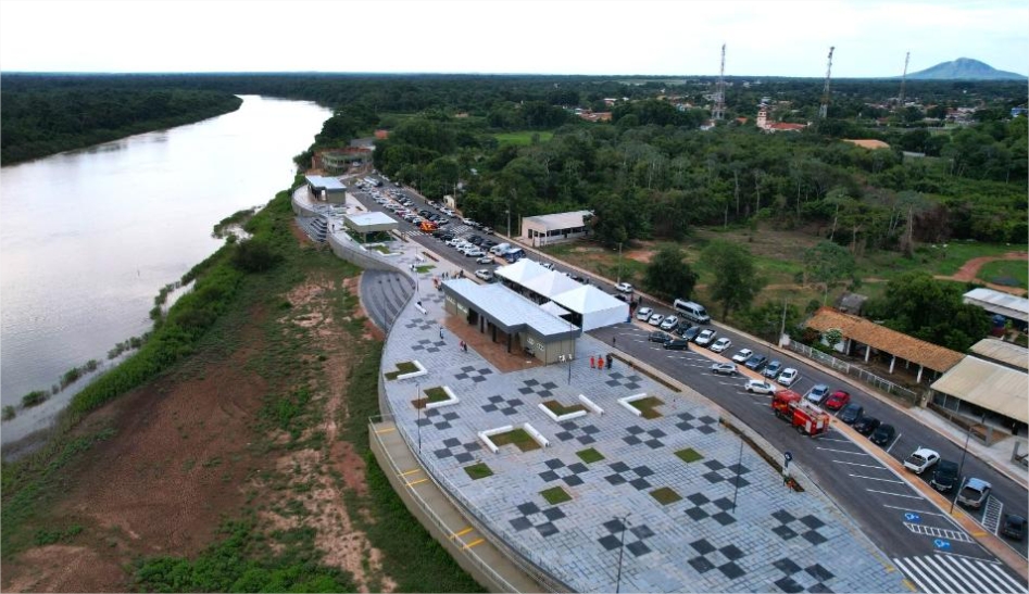 Governo entrega orla turística, reforça segurança e amplia investimentos em Santo Antônio de Leverger