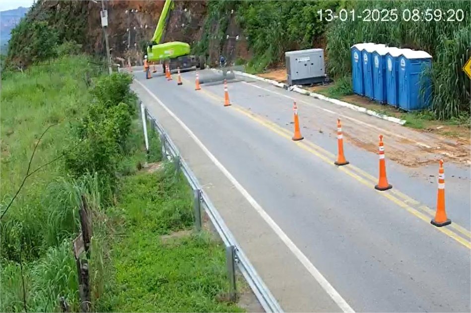 Viaduto do Portão do Inferno é monitorado e trincas não indicam risco iminente
