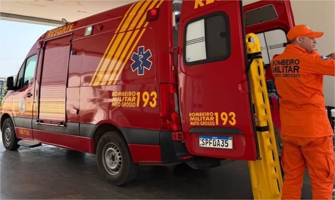 Moradora é hospitalizada após explosão de panela de pressão em cidade de MT