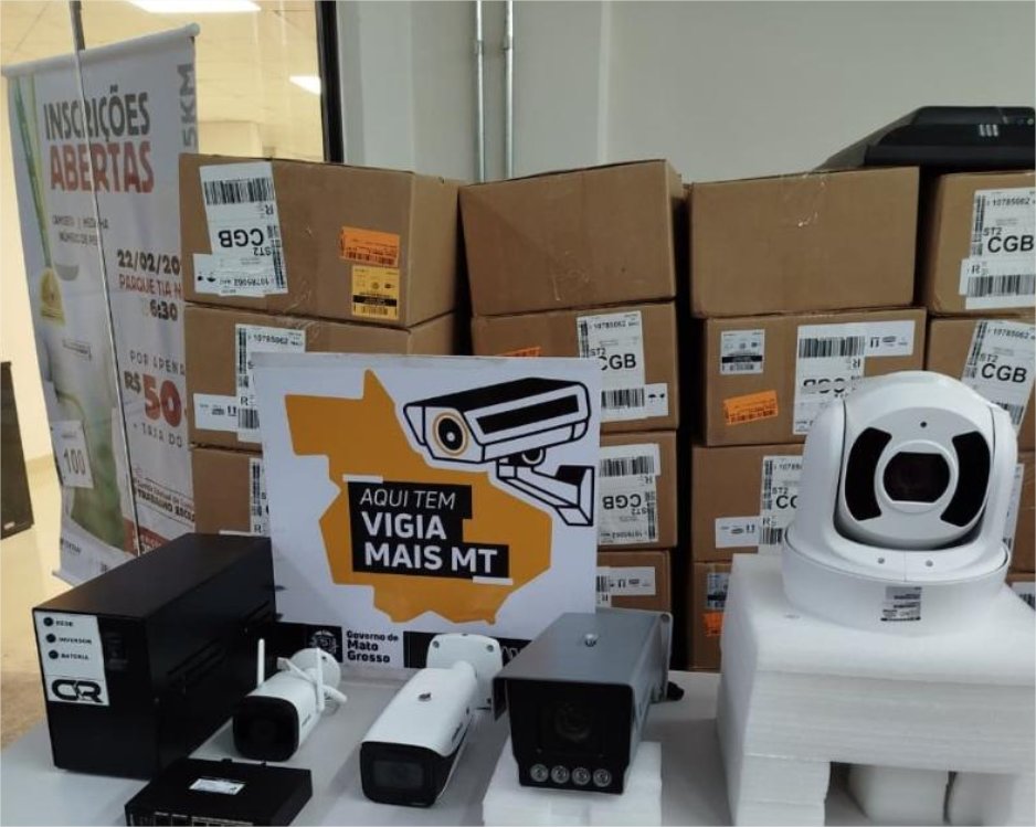 Vigia Mais MT avança para nova etapa com 10 mil câmeras de alta resolução e uso de inteligência artificial