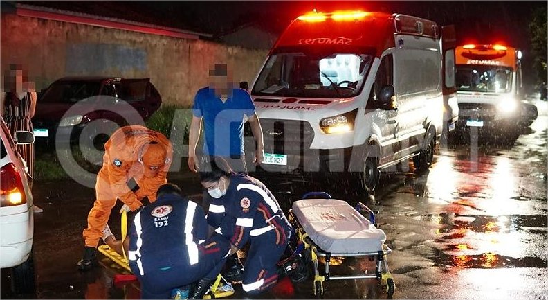 Grave acidente em Rondonópolis fere cinco crianças; uma em estado grave