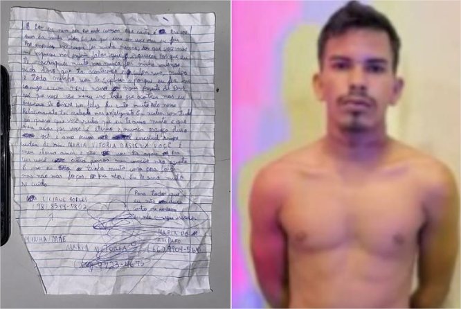 Pai que matou filho de 2 anos deixou carta dizendo que não suportaria ver ex-esposa com outro