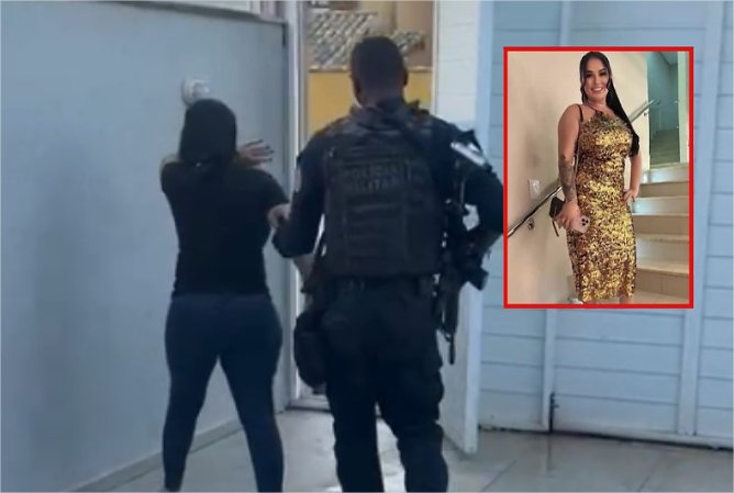 Vídeo mostra prisão da ‘Dama do Crime’ em Búzios; comandava lavagem de dinheiro para facção em MT
