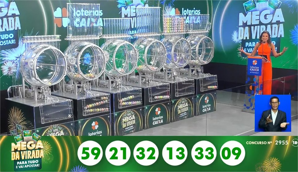 Seis apostas vão dividir o prêmio de R$ 1,09 bilhão da Mega da Virada; veja