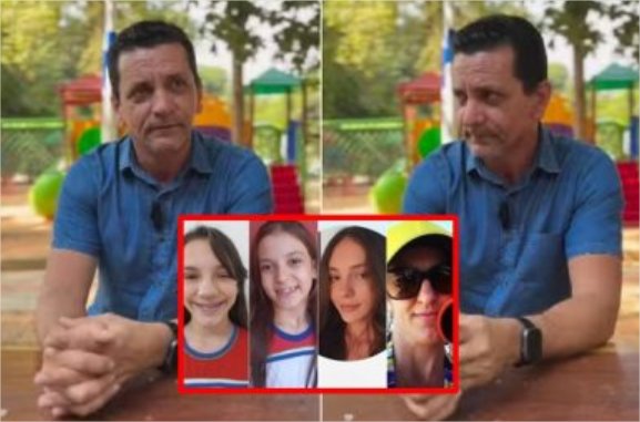 Pai que perdeu 3 filhas e esposa quer ser deputado e nega explorar tragédia em MT