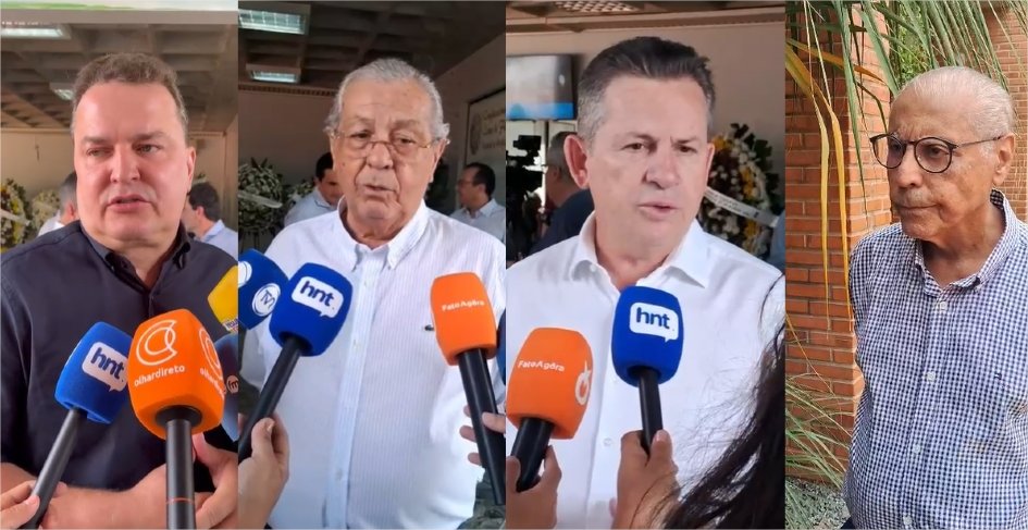 Autoridades se despedem e prestam homenagens à mãe de Dante de Oliveira