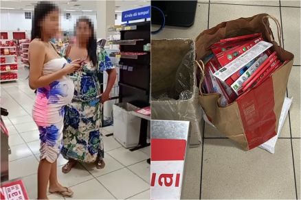 Grávidas são presas por furto em shopping: “Eu roubo mesmo”