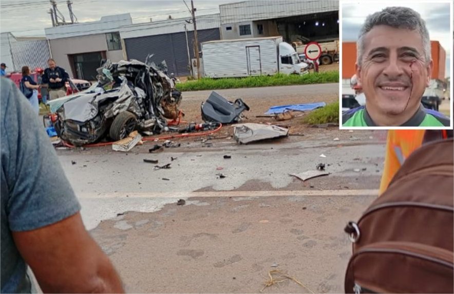 Vídeo mostra homem ileso ao ser retirado de ferragens após grave acidente: ‘Foi Deus’