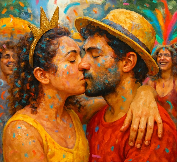 Saúde alerta para riscos de infecções transmitidas pelo beijo durante o Carnaval