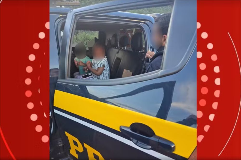 Meninas são resgatadas pela PRF após saírem de garimpo ilegal com três homens desconhecidos em MT