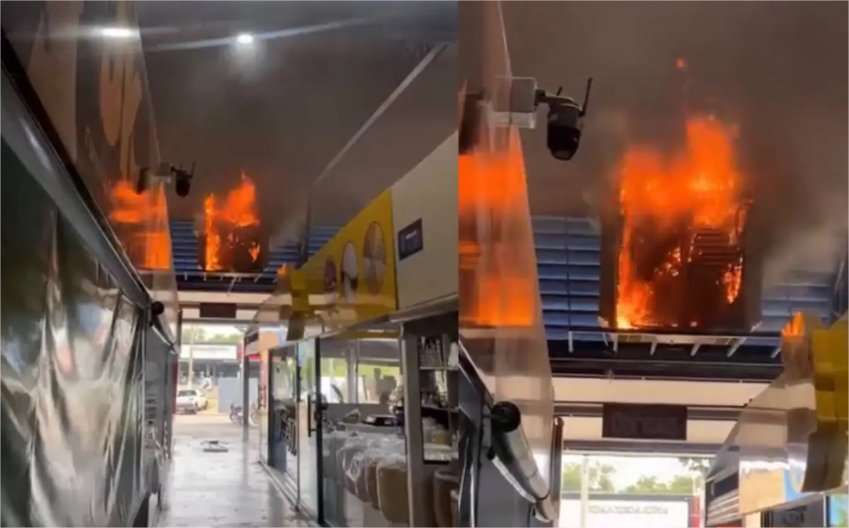 Curto-circuito provoca incêndio no Mercado do Porto