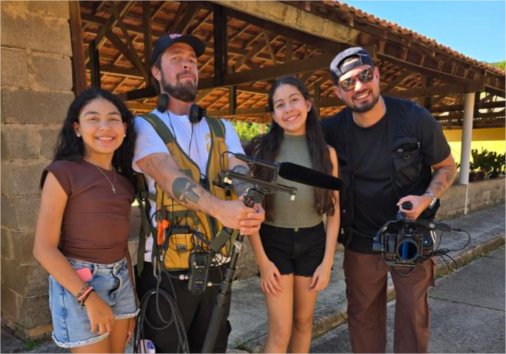 Irmãs cuiabanas brilham em filme infantil no streaming; confira