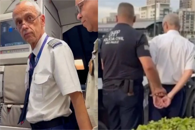 Piloto da Latam é preso no Aeroporto de Congonhas acusado de pedofilia; veja vídeo