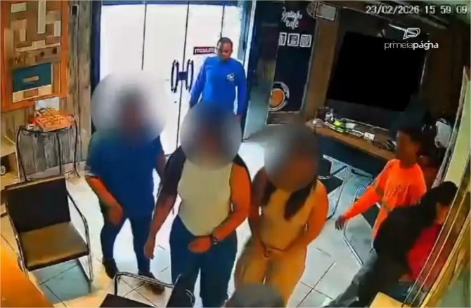 Vídeo: quadrilha armada invade joalheria em Cuiabá, rouba ouro e carro de luxo