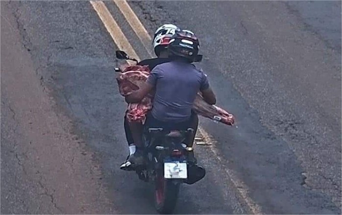 Polícia identifica 11 suspeitos de saquear carga de carne após carreta tombar em Mato Grosso