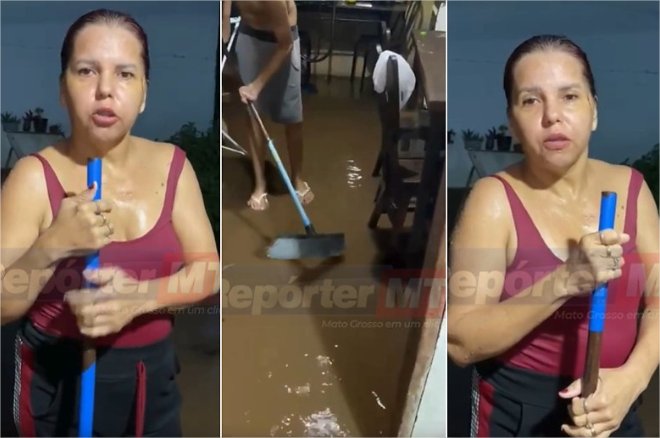 Temporal invade casa de mãe de quatro filhos e destrói móveis e pertences da família