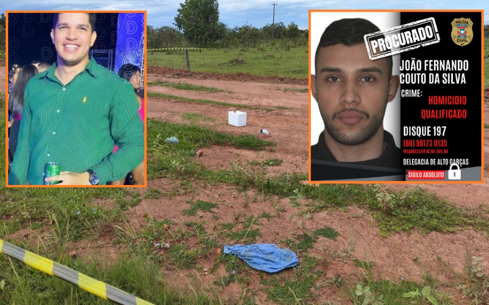 Suspeito de matar amigo em bebedeira é preso com carro da vítima após fugir de MT para Goiás