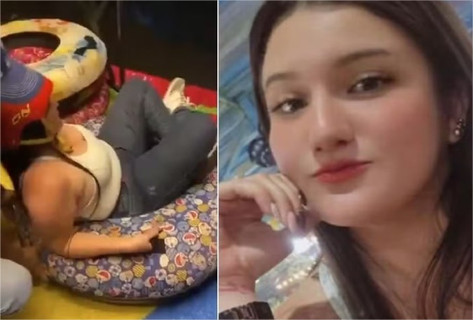 Tragédia no parque: Mulher cai de tobogã e morre após descida (veja vídeo)