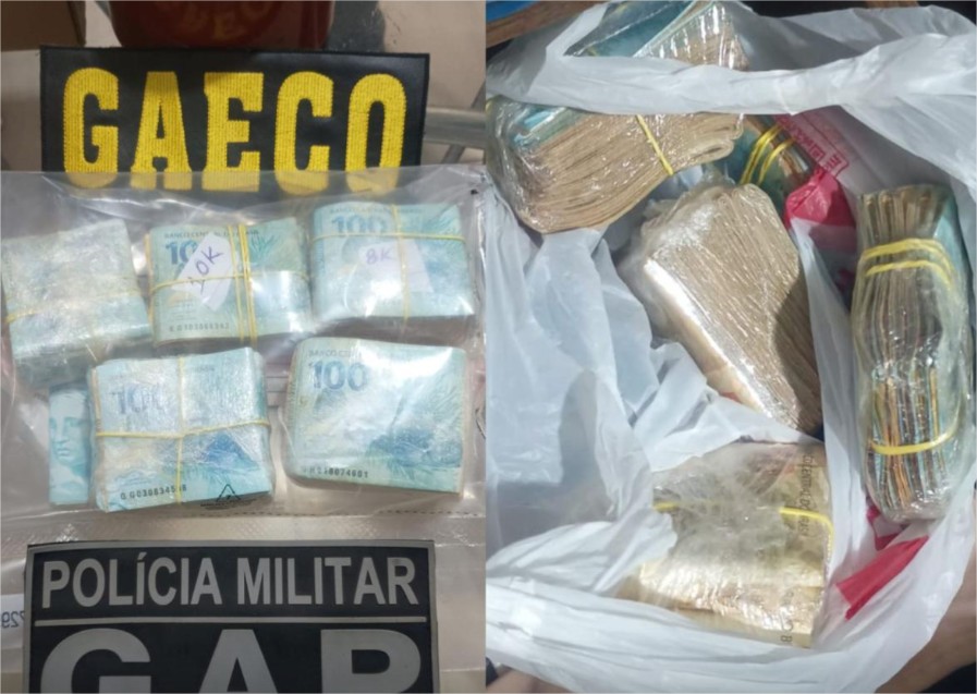 Operação apreende R$ 43 mil em ‘caixinha do comando’ em MT